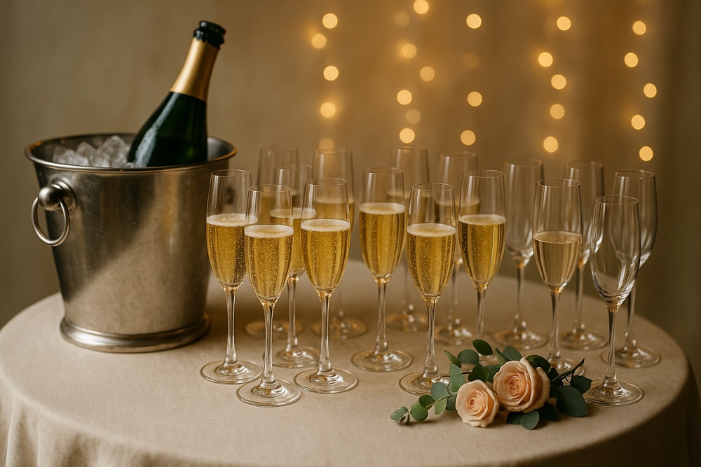 Comment organiser une dégustation de champagne la veille de votre mariage à Genève, en Haute-Savoie ou dans le Pays de Gex ?